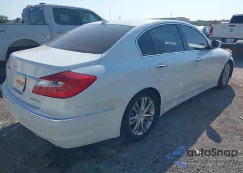 2012 Hyundai Genesis 3.8 from USA, damaged, VIN KMHGC4DD2CU186630